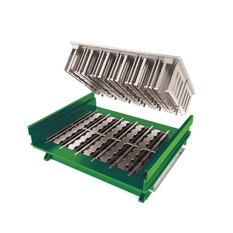 Tuščiavidurių blokelių betoninių plytų forma