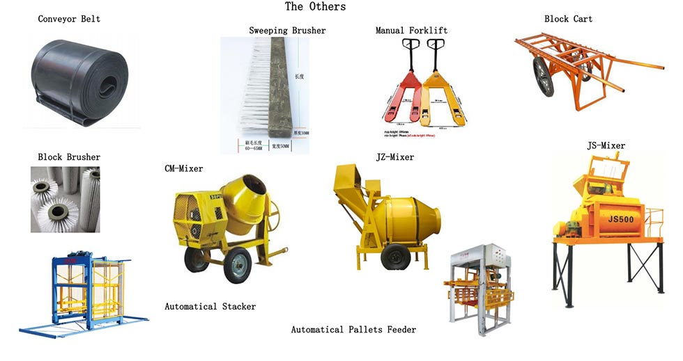 Brick Machine Hydraulic Spare Parts