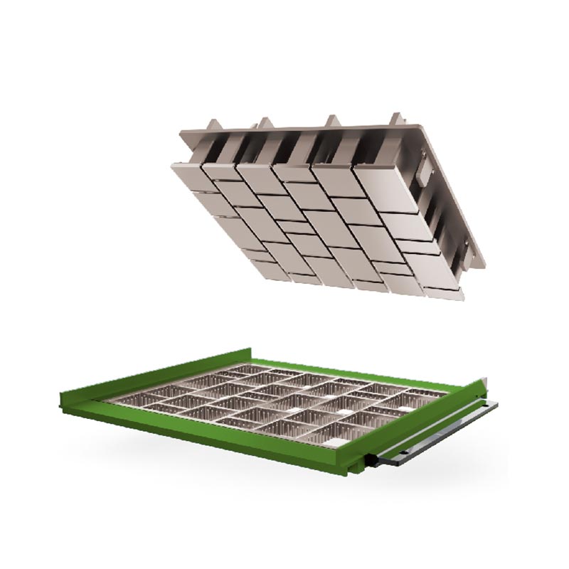 Grindinio betono plytų forma